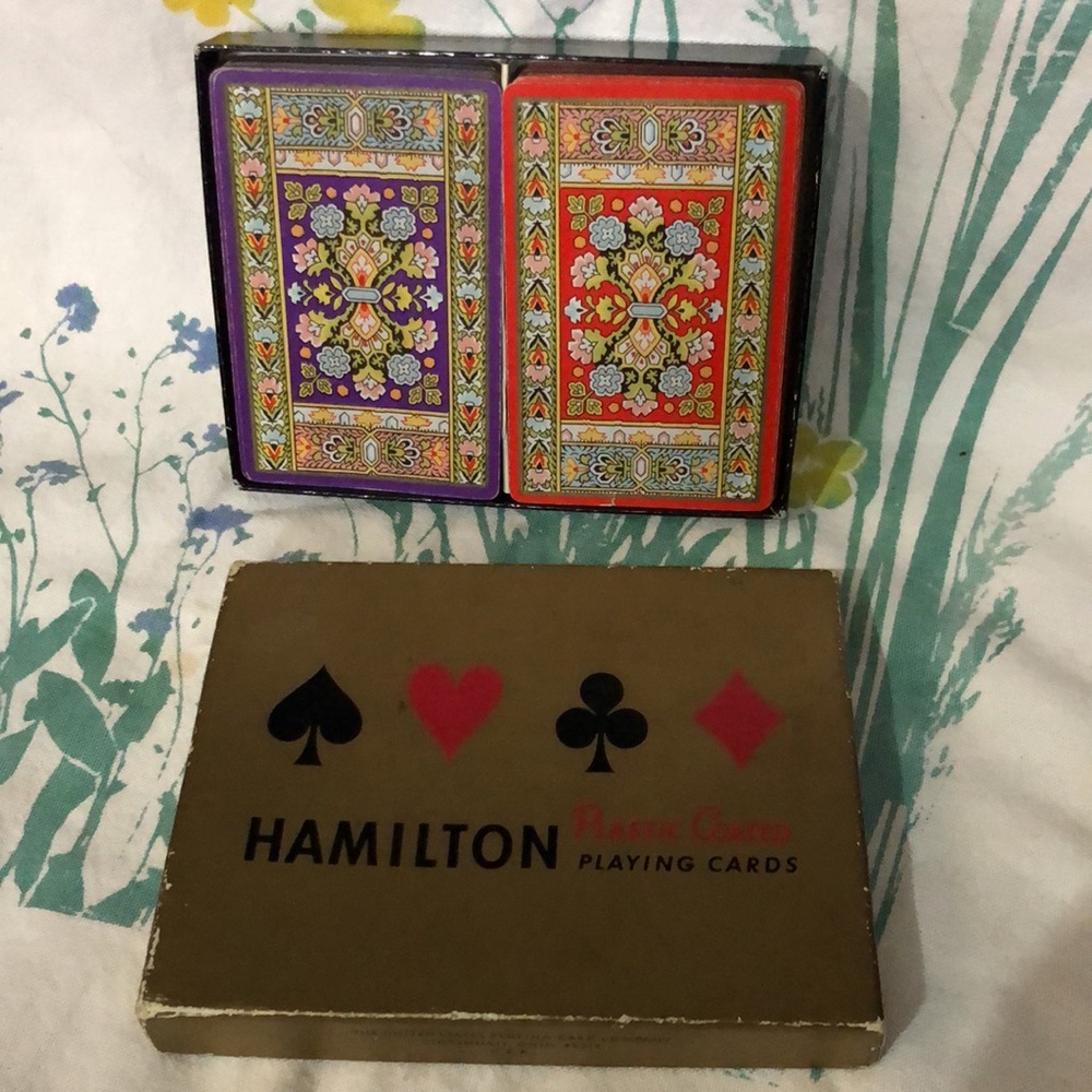 Vintage playing cards